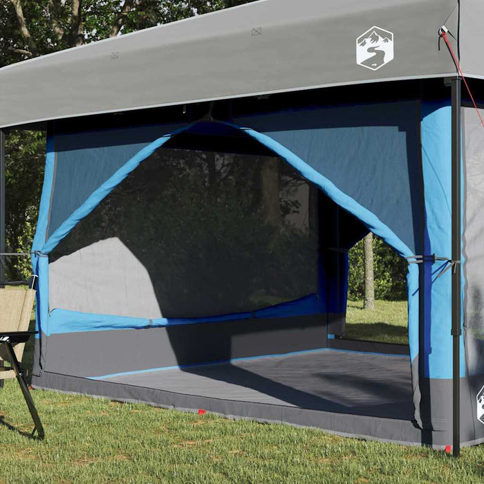 Cort interior cu acoperiș Albastru și Gri 300 x 300 x 250 cm - WALTI WALTI