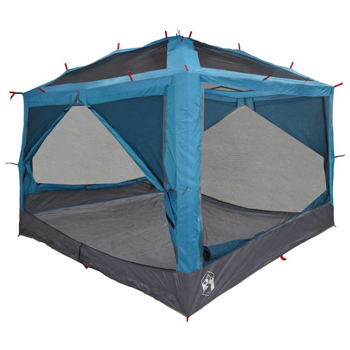 Cort interior cu acoperiș Albastru și Gri 300 x 300 x 250 cm - WALTI WALTI