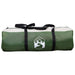 Cort Teepee cu acoperiș Verde și alb 490 x 410 x 210 cm - WALTI WALTI