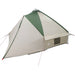 Cort Teepee cu acoperiș Verde și alb 490 x 410 x 210 cm - WALTI WALTI