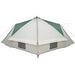 Cort Teepee cu acoperiș Verde și alb 490 x 410 x 210 cm - WALTI WALTI