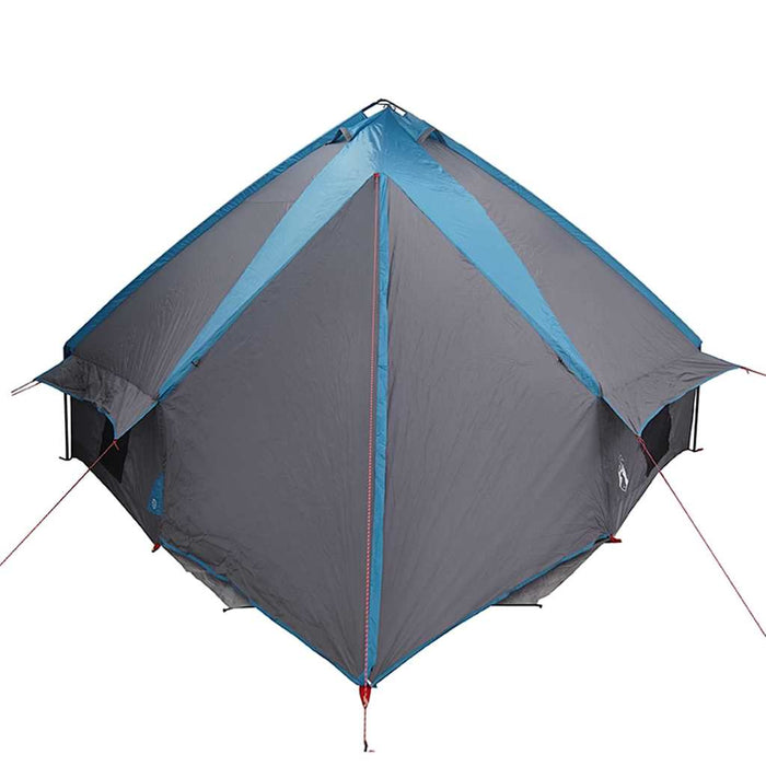 Cort Teepee cu acoperiș Albastru și Gri 490 x 410 x 210 cm - WALTI WALTI