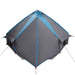 Cort Teepee cu acoperiș Albastru și Gri 490 x 410 x 210 cm - WALTI WALTI