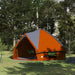 Cort Teepee cu acoperiș Gri și Portocalie 490 x 410 x 210 cm - WALTI WALTI