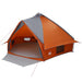 Cort Teepee cu acoperiș Gri și Portocalie 490 x 410 x 210 cm - WALTI WALTI