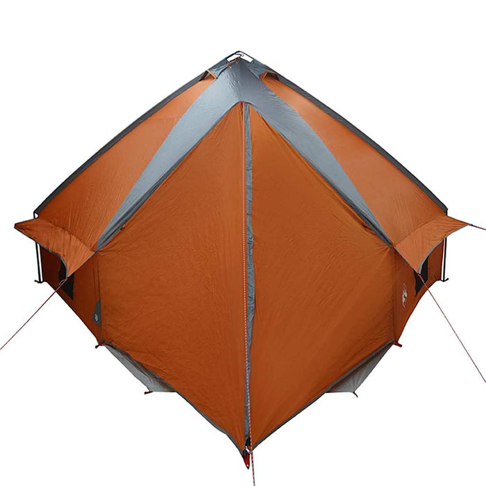 Cort Teepee cu acoperiș Gri și Portocalie 490 x 410 x 210 cm - WALTI WALTI