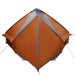 Cort Teepee cu acoperiș Gri și Portocalie 490 x 410 x 210 cm - WALTI WALTI