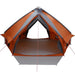Cort Teepee cu acoperiș Gri și Portocalie 490 x 410 x 210 cm - WALTI WALTI