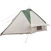 Cort Teepee cu acoperiș Verde și alb 490 x 410 x 210 cm - WALTI WALTI