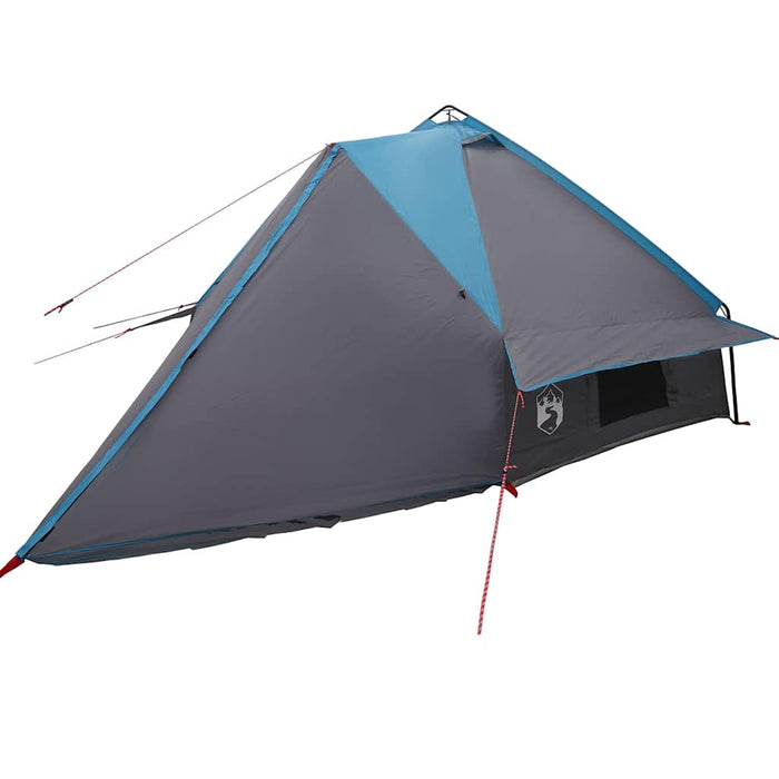 Cort Teepee cu acoperiș Albastru și Gri 490 x 410 x 210 cm - WALTI WALTI
