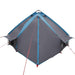 Cort Teepee cu acoperiș Albastru și Gri 490 x 410 x 210 cm - WALTI WALTI