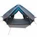 Cort Teepee cu acoperiș Albastru și Gri 490 x 410 x 210 cm - WALTI WALTI