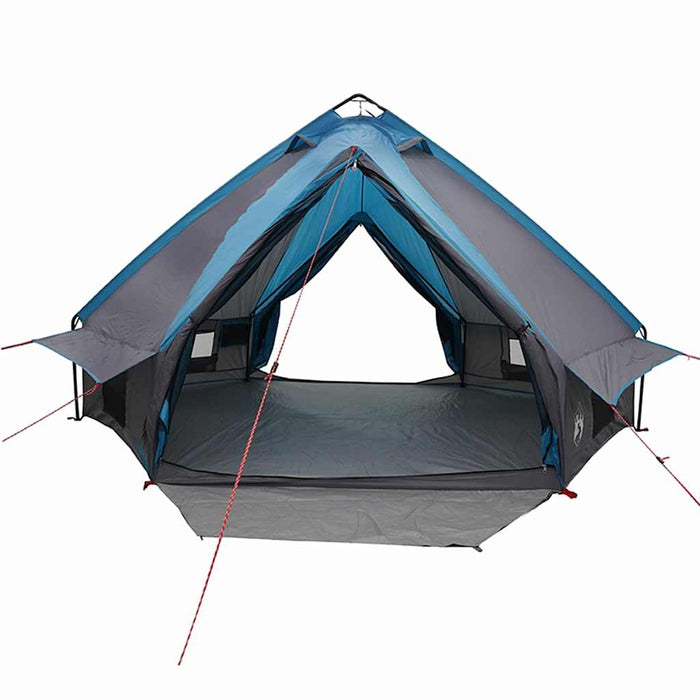 Cort Teepee cu acoperiș Albastru și Gri 490 x 410 x 210 cm - WALTI WALTI