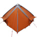 Cort Teepee cu acoperiș Gri și Portocalie 490 x 410 x 210 cm - WALTI WALTI