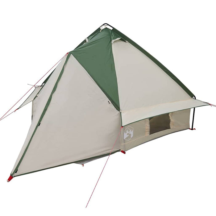 Cort Teepee cu acoperiș Verde și gri 490 x 410 x 210 cm - WALTI WALTI