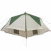Cort Teepee cu acoperiș Verde și gri 490 x 410 x 210 cm - WALTI WALTI