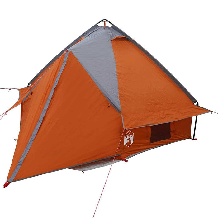 Cort Teepee cu acoperiș Gri și Portocalie 490 x 410 x 210 cm - WALTI WALTI