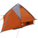 Cort Teepee cu acoperiș Gri și Portocalie 490 x 410 x 210 cm - WALTI WALTI