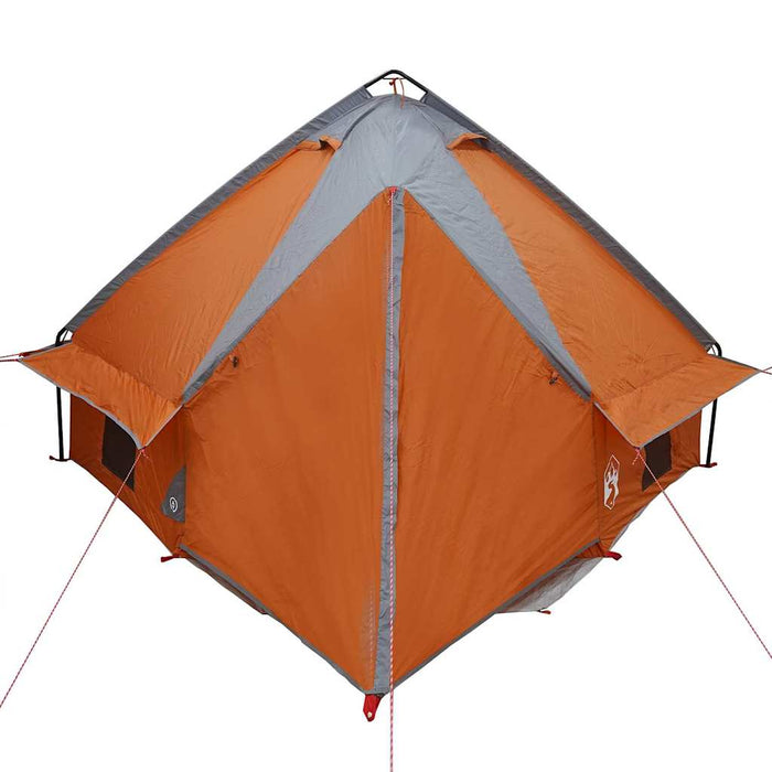 Cort Teepee cu acoperiș Gri și Portocalie 490 x 410 x 210 cm - WALTI WALTI