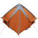 Cort Teepee cu acoperiș Gri și Portocalie 490 x 410 x 210 cm - WALTI WALTI