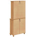 Hutch ASKIM Ceară de Miere 91 x 40 x 200,5 cm Lemn de pin masiv - WALTI WALTI