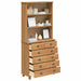 Hutch ASKIM Ceară de Miere 91 x 40 x 200,5 cm Lemn de pin masiv - WALTI WALTI