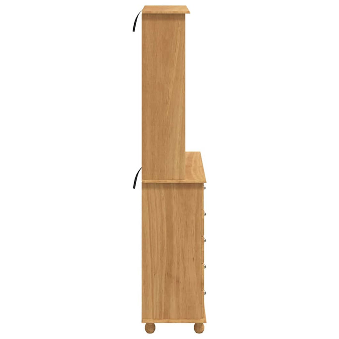Hutch ASKIM Ceară de Miere 91 x 40 x 200,5 cm Lemn de pin masiv - WALTI WALTI
