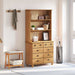 Hutch ASKIM Ceară de Miere 91 x 40 x 184 cm Lemn de pin masiv - WALTI WALTI