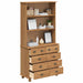 Hutch ASKIM Ceară de Miere 91 x 40 x 184 cm Lemn de pin masiv - WALTI WALTI