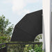 Ecran de intimitate pentru balcon Antracit 115 x 115 cm - WALTI WALTI