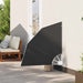 Ecran de intimitate pentru balcon 115 x 115 cm Poliester Negru - WALTI WALTI