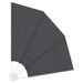 Ecran de intimitate pentru balcon Negru 115 x 115 cm Poliester - WALTI WALTI
