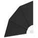 Ecran de intimitate pentru balcon 115 x 115 cm Poliester Negru - WALTI WALTI