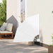 Ecran de intimitate pentru balcon Alb 115 x 115 cm Poliester - WALTI WALTI