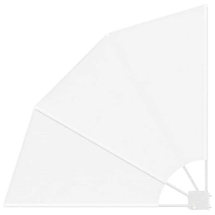 Ecran de intimitate pentru balcon Alb 115 x 115 cm Poliester - WALTI WALTI