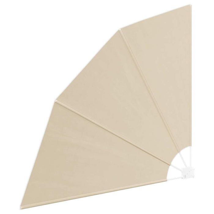 Ecran de intimitate pentru balcon 160 x 160 cm Poliester Bej WALTI