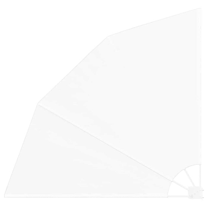 Ecran de intimitate pentru balcon Alb 160 x 160 cm Poliester - WALTI WALTI