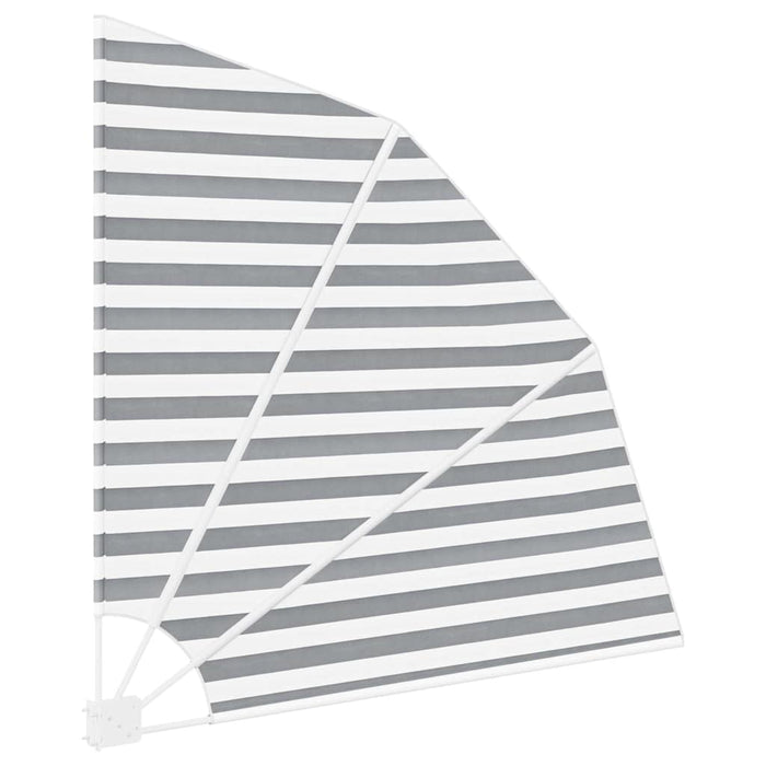 Ecran de intimitate pentru balcon Antracit și alb 160 x 160 cm - WALTI WALTI