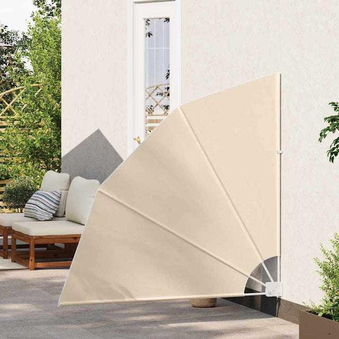 Ecran de intimitate pentru balcon Bej 140 x 140 cm Poliester - WALTI WALTI