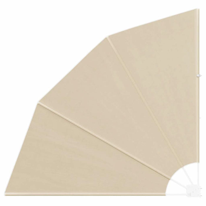 Ecran de intimitate pentru balcon Bej 140 x 140 cm Poliester - WALTI WALTI