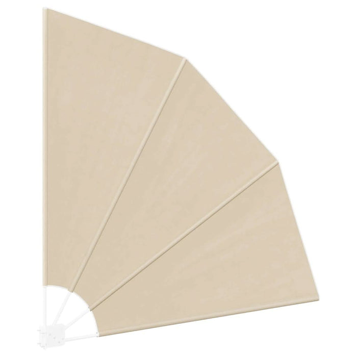 Ecran de intimitate pentru balcon Bej 140 x 140 cm Poliester - WALTI WALTI