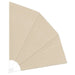 Ecran de intimitate pentru balcon Bej 140 x 140 cm Poliester - WALTI WALTI