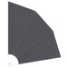 Ecran de intimitate pentru balcon Negru 140 x 140 cm Poliester - WALTI WALTI