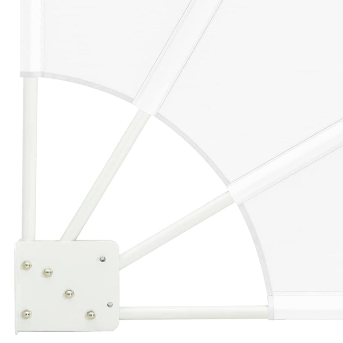 Ecran de intimitate pentru balcon Alb 140 x 140 cm Poliester - WALTI WALTI