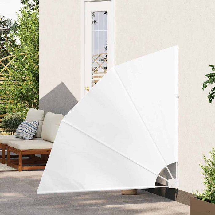 Ecran de intimitate pentru balcon Alb 140 x 140 cm Poliester - WALTI WALTI