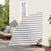Ecran de intimitate pentru balcon Antracit și Alb 140 x 140 cm - WALTI WALTI