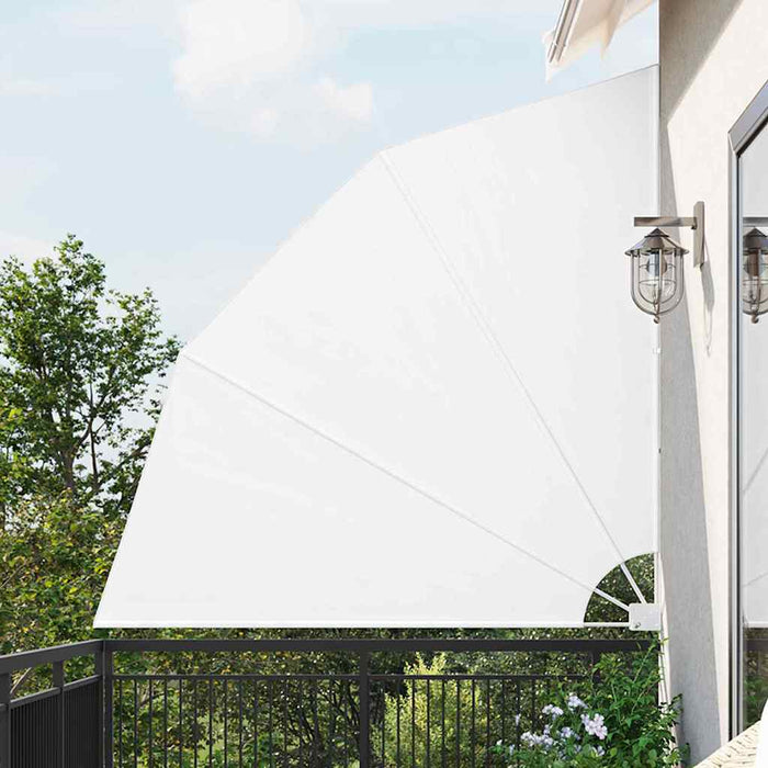 Ecran de intimitate pentru balcon Alb 210 x 210 cm Poliester - WALTI WALTI