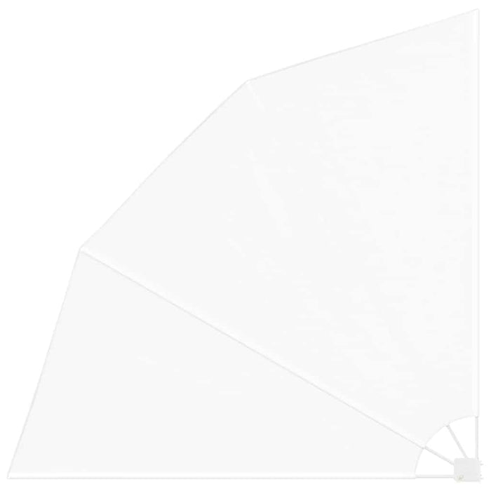 Ecran de intimitate pentru balcon Alb 210 x 210 cm Poliester - WALTI WALTI