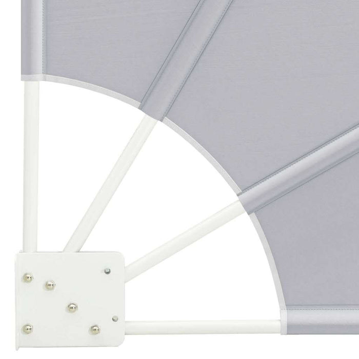 Ecran de intimitate pentru balcon Gri 115 x 115 cm Poliester - WALTI WALTI