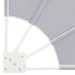 Ecran de intimitate pentru balcon Gri 115 x 115 cm Poliester - WALTI WALTI